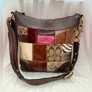 Vintage Coach Patchwork Bag